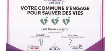 Récompense et distinction pour JALEYRAC