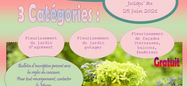 Concours maisons fleuries 2021